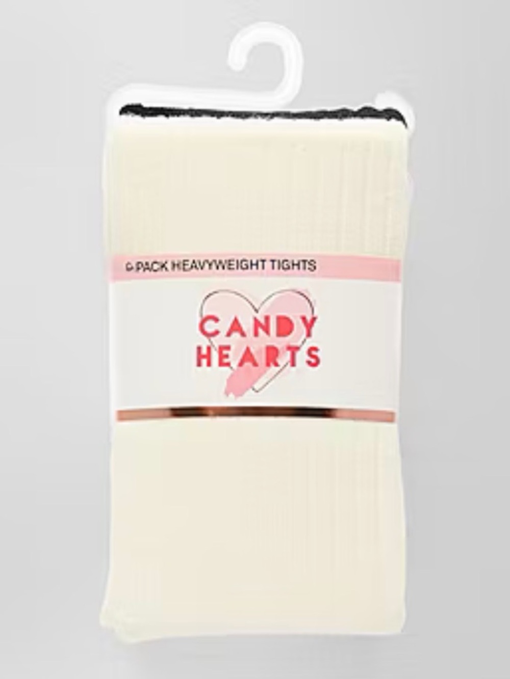 Candy Hearts Heavyweight Cotton Tights